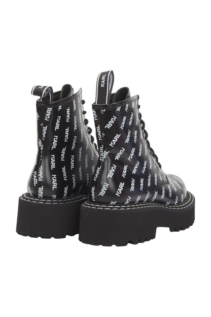 Karl Lagerfeld Schnürstiefeletten Size 40 Schwarz 