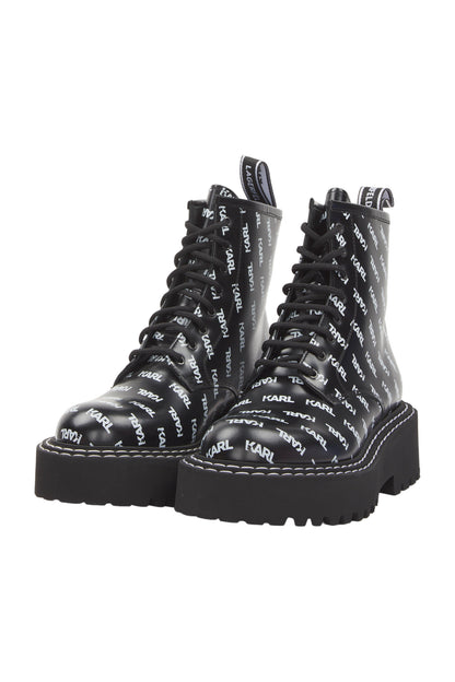 Karl Lagerfeld Schnürstiefeletten Size 40 Schwarz 