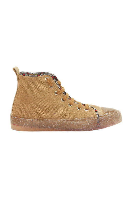 Love Moschino Sneakers Size 37 Bronze 