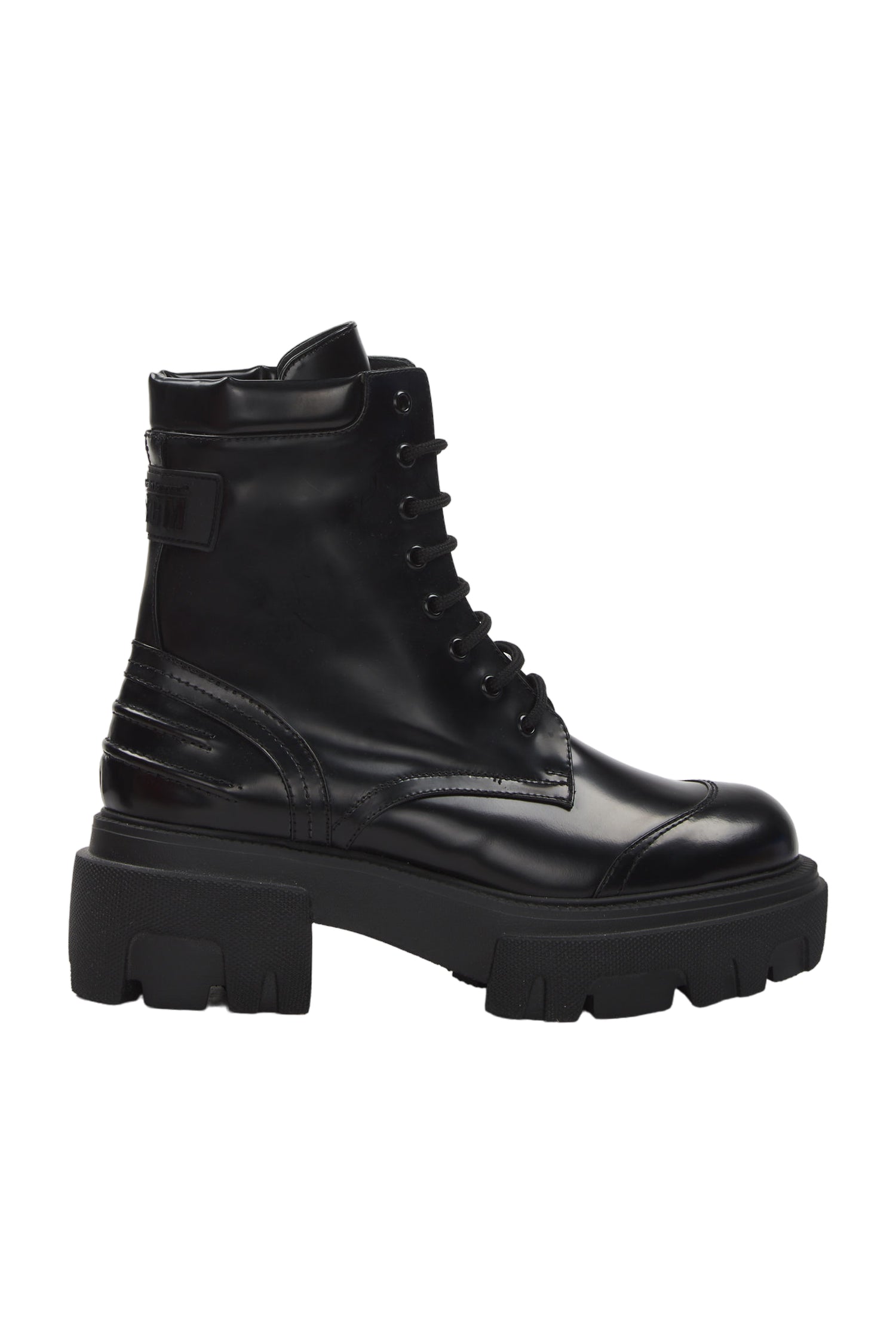 Msgm Schnürstiefeletten Size 40 Schwarz 
