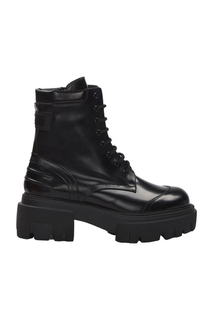 Msgm Schnürstiefeletten Size 40 Schwarz 