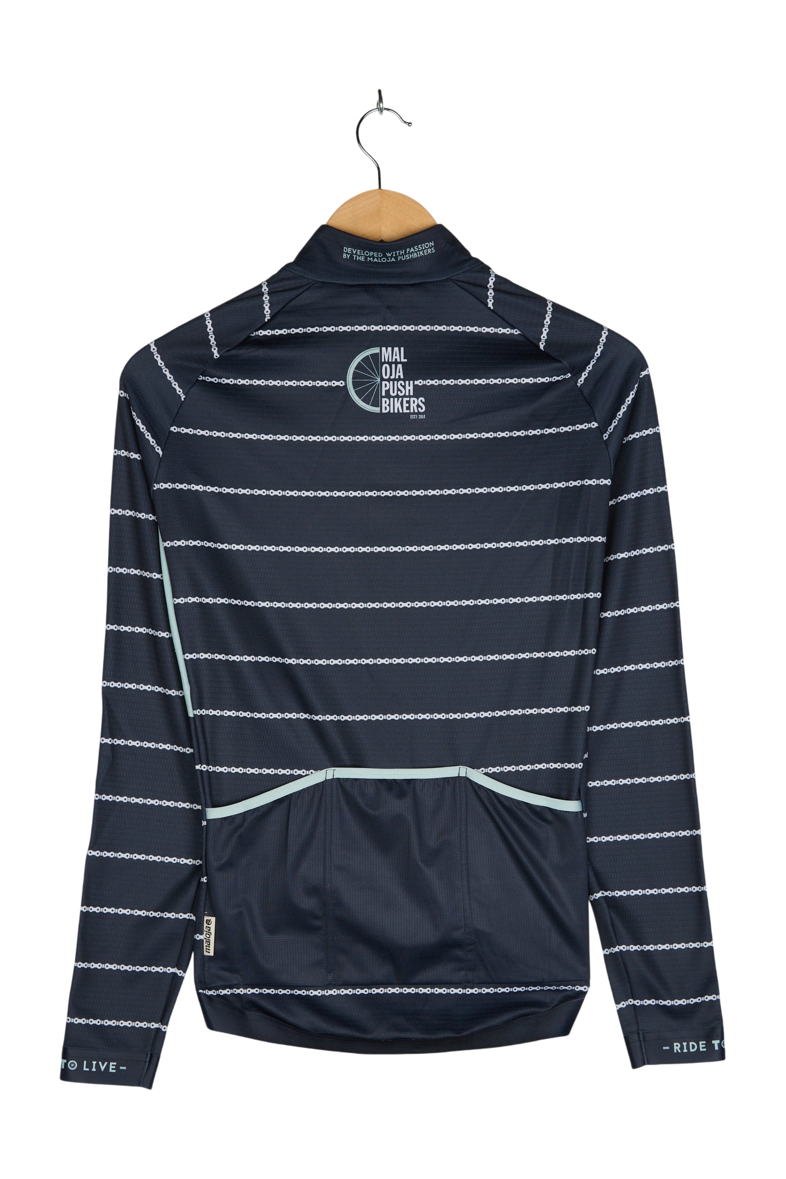 PUSHBIKERSM. 1/1 Long Sleeve Bike Jersey