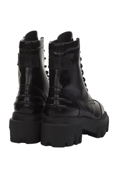 Msgm Schnürstiefeletten Size 41 Schwarz 