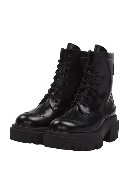 Msgm Schnürstiefeletten Size 41 Schwarz 