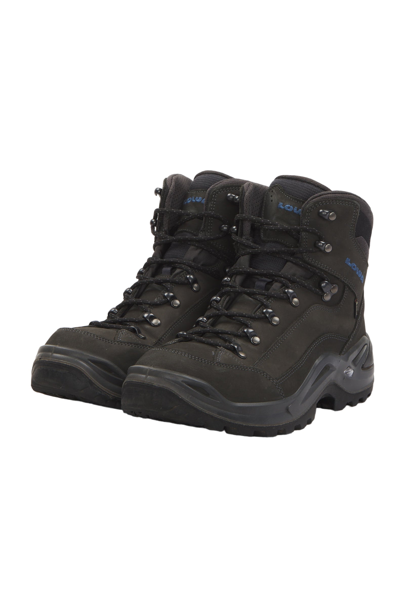 Lowa Renegade GTX Mid Herren Wanderschuhe - Anthrazit/Stahlblau