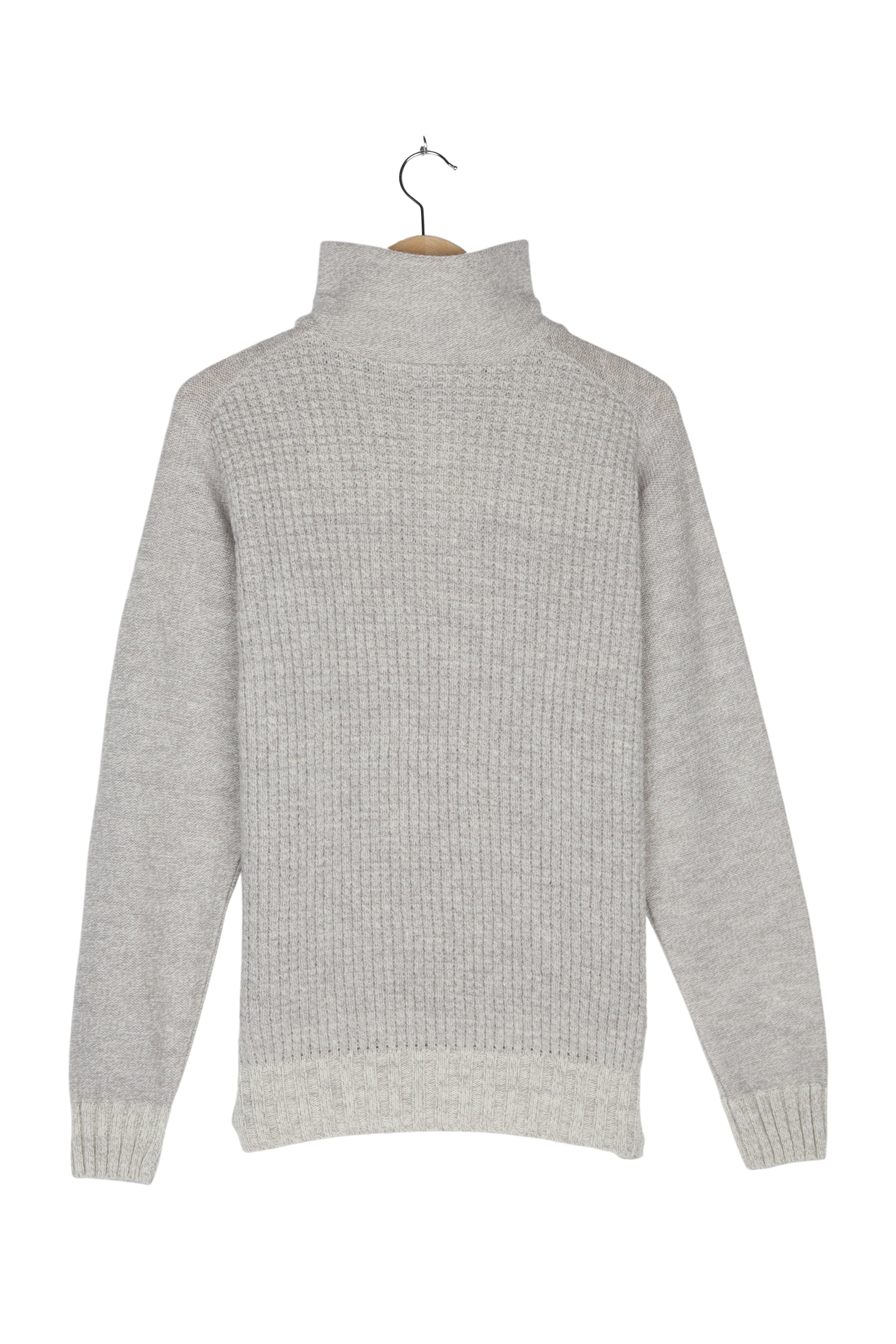 BISPEN WOOL ZIP NECK