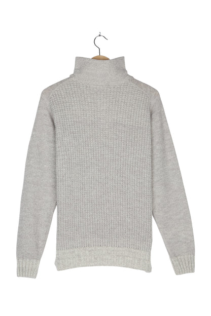 BISPEN WOOL ZIP NECK