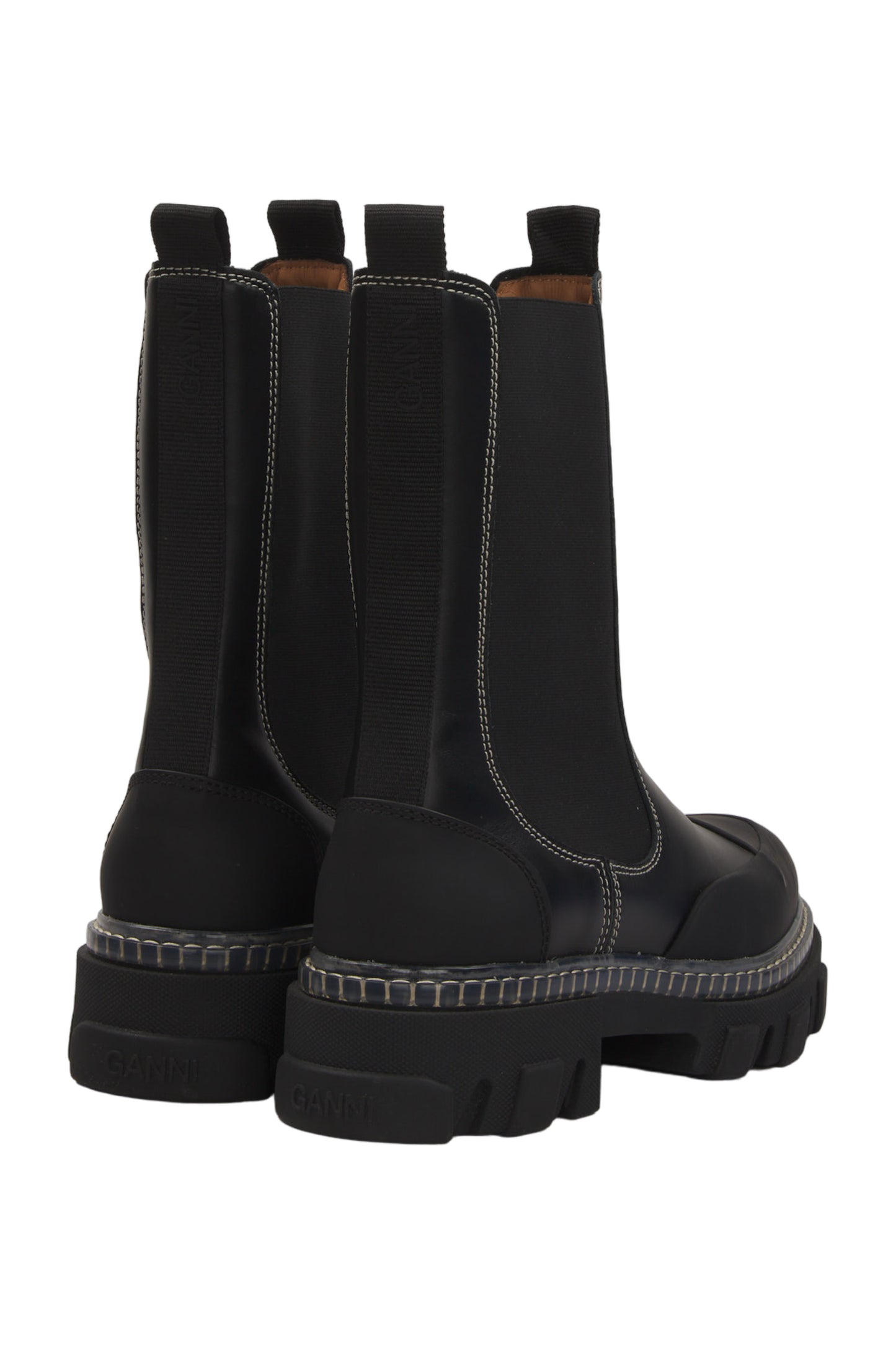 Ganni Stiefel Size 40 Schwarz 