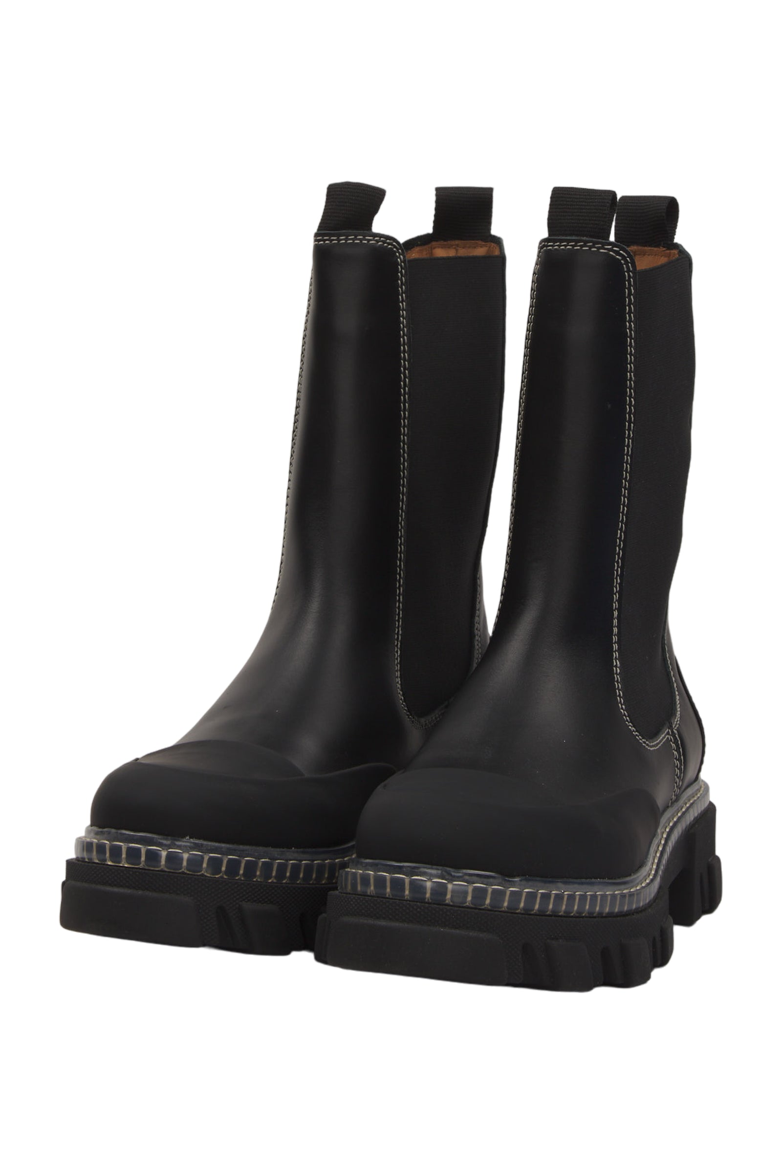 Ganni Stiefel Size 40 Schwarz 