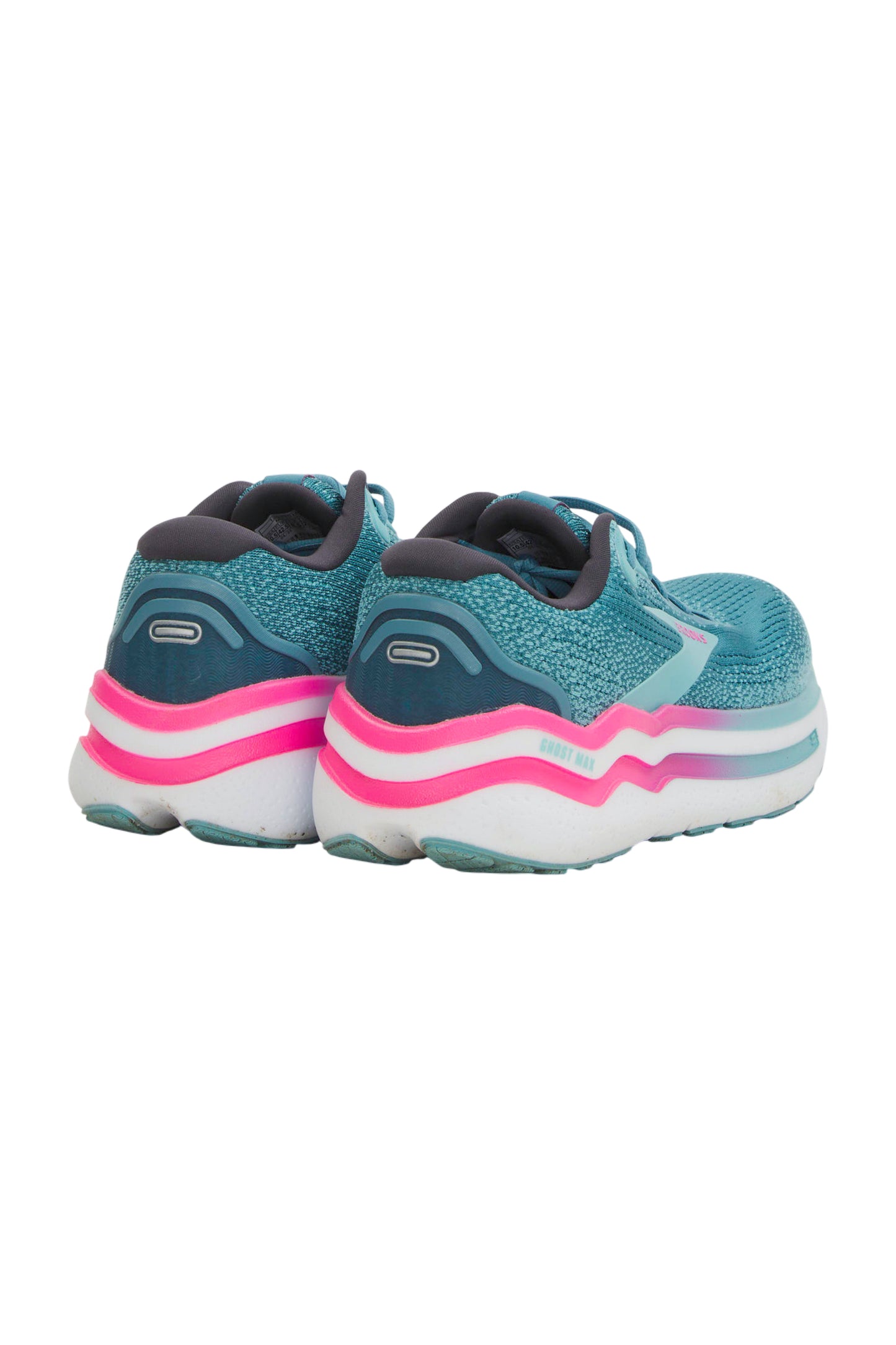 Brooks Damen Ghost Max 2 Laufschuhe - Storm Blue/Knockout Pink/Aqua