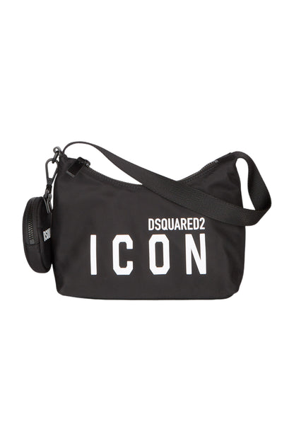 Dsquared2 Icon Logo Schultertasche One Size Schwarz 