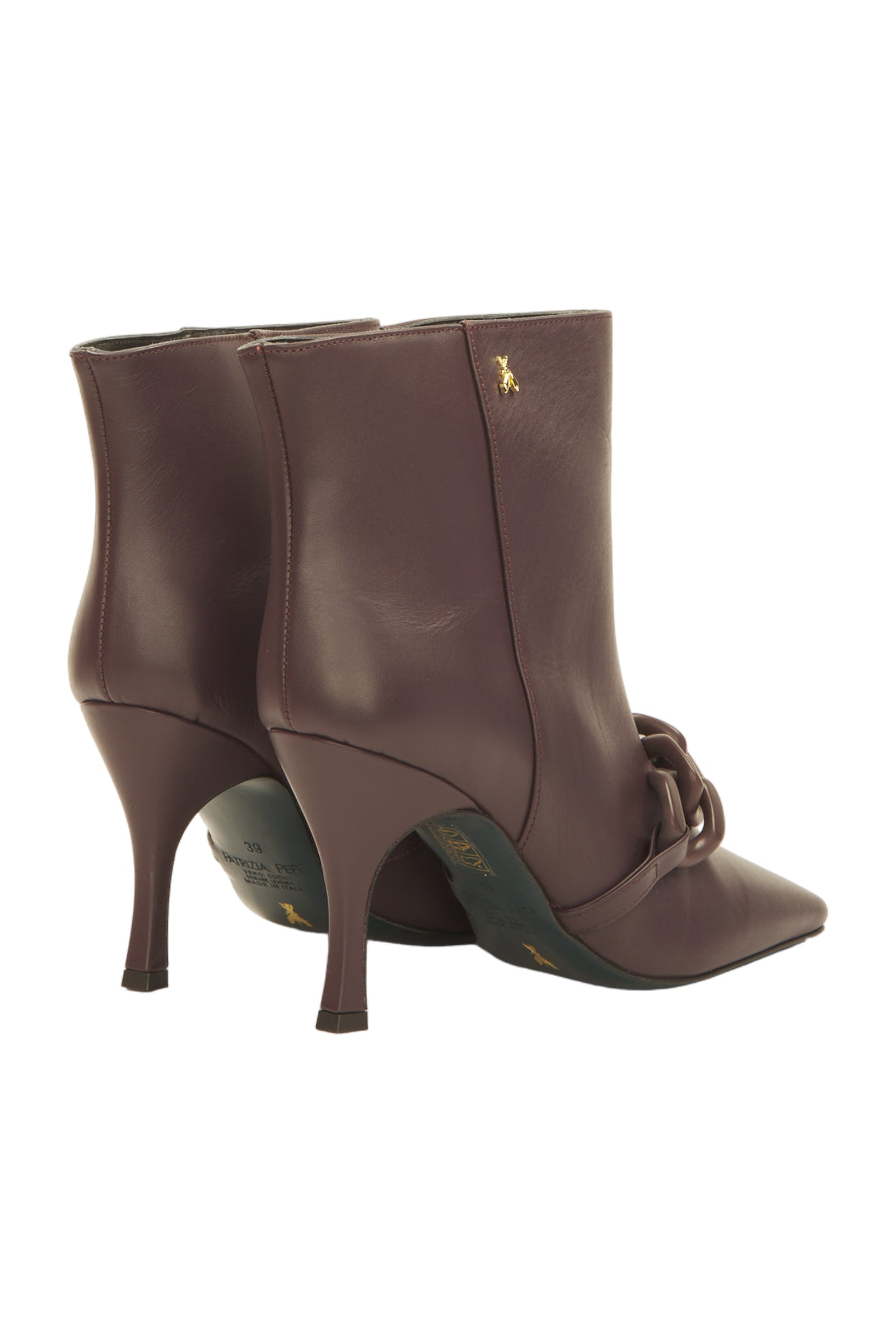 Patrizia Pepe Ankle Boots Size 39 Lila 