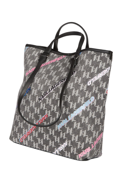 Karl Lagerfeld Shopper Tasche K/Essential Jkrd Grau