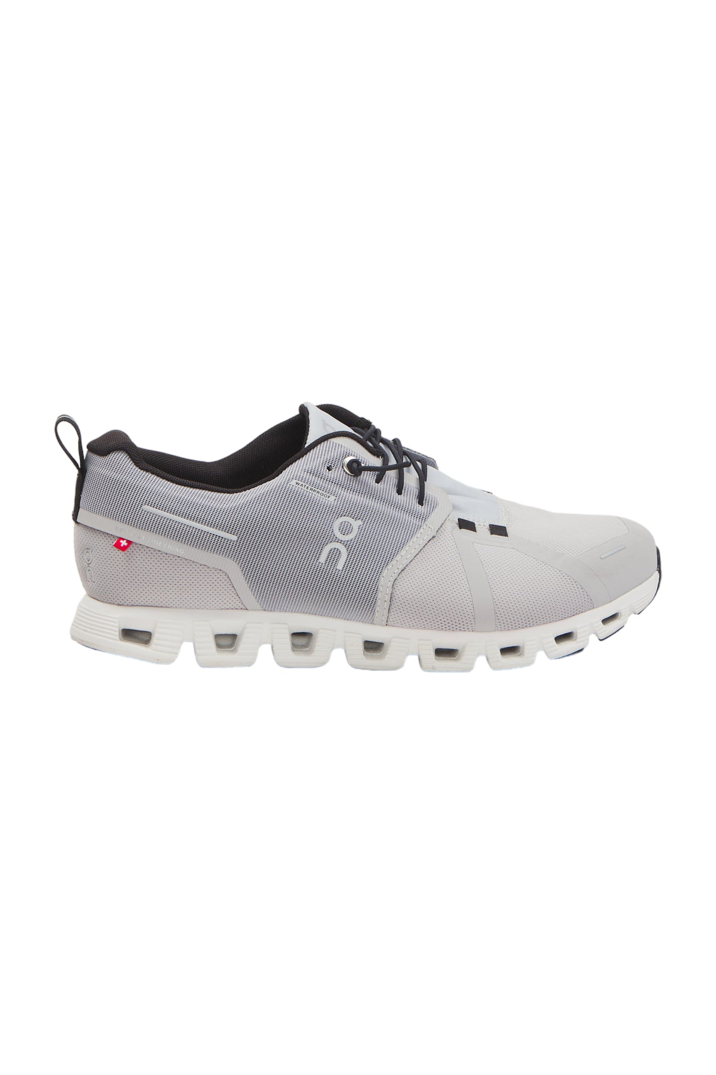 On Running Cloud 5 Waterproof Herren Laufschuhe - Glacier/White