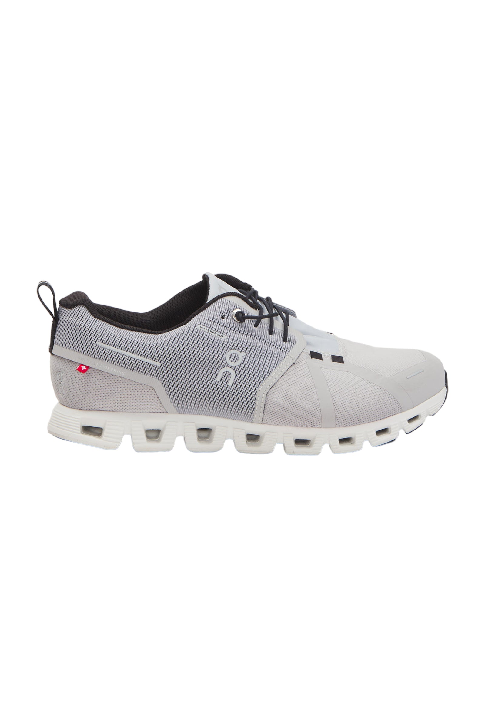 On Running Cloud 5 Waterproof Herren Laufschuhe - Glacier/White
