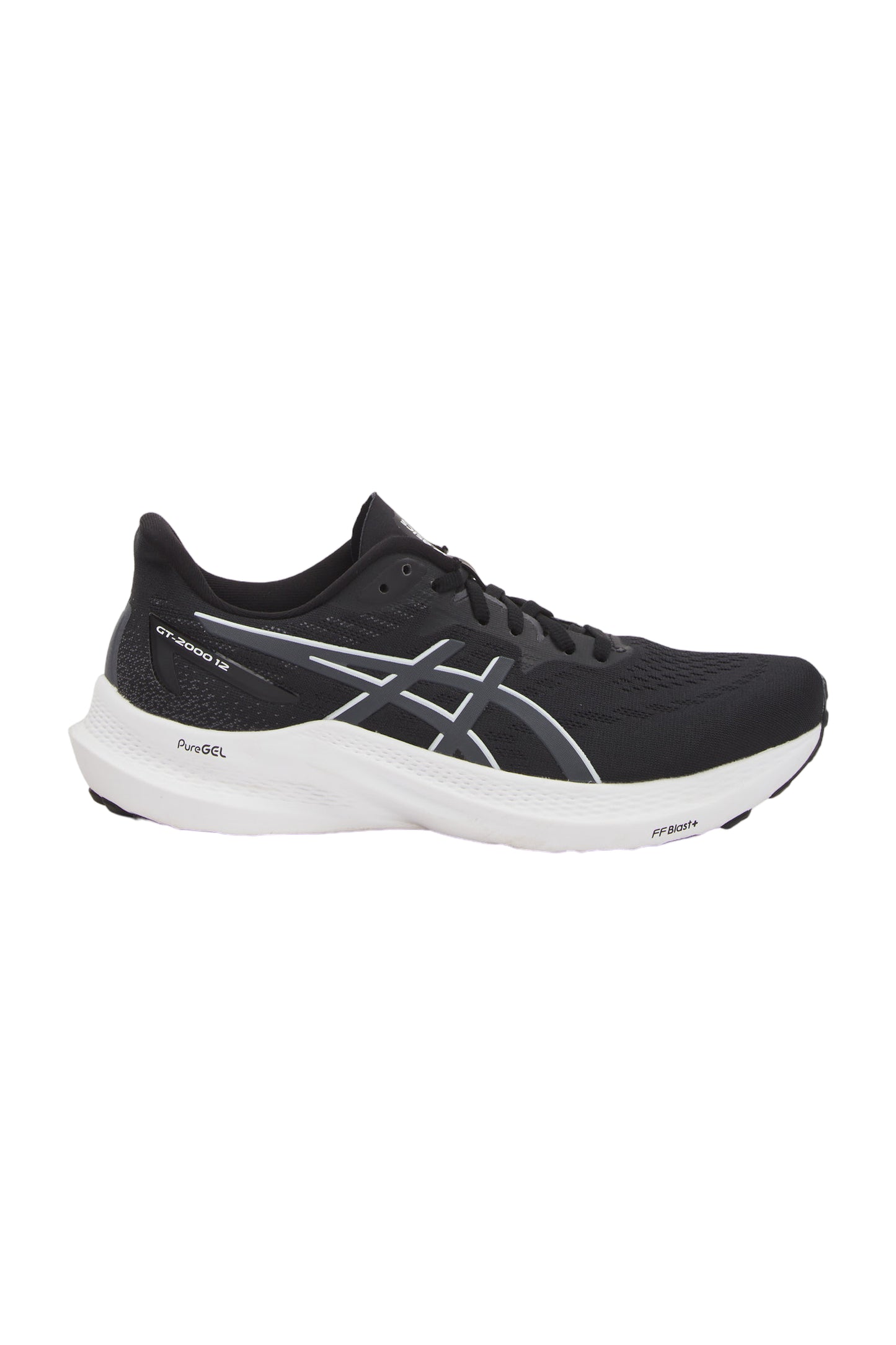 ASICS Damen Laufschuhe GT-2000 12 - Schwarz/Grau