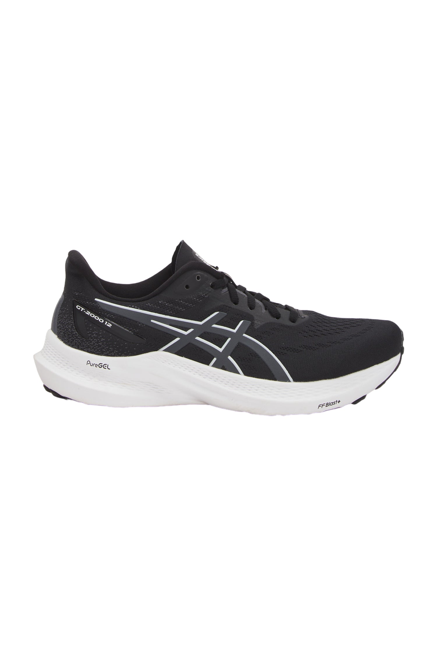 ASICS Damen Laufschuhe GT-2000 12 - Schwarz/Grau