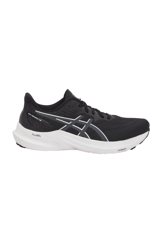 ASICS Damen Laufschuhe GT-2000 12 - Schwarz/Grau