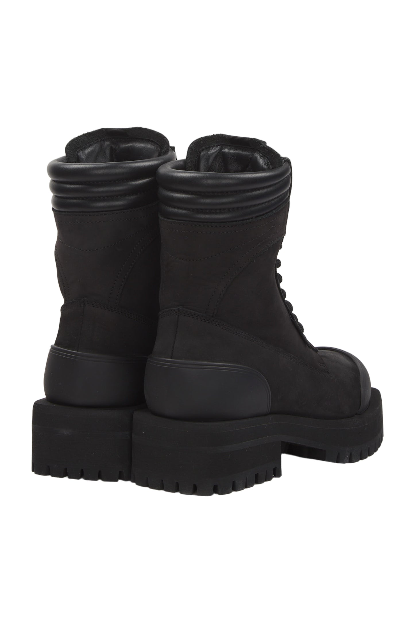 Palm Angels Schnürstiefeletten Size 39 Schwarz 