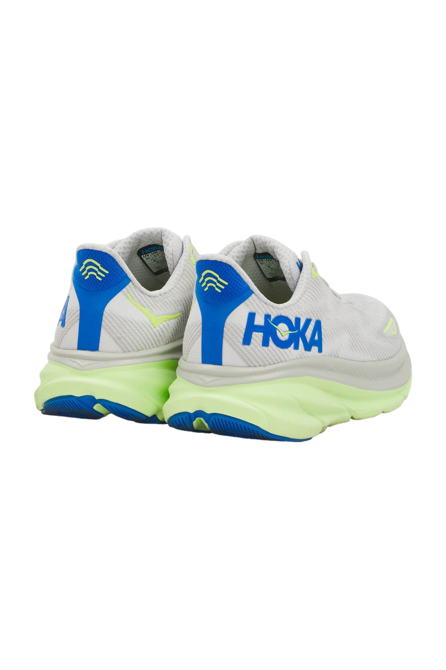 Hoka Clifton 9 Herren Laufschuhe - Stardust/Electric Cobalt