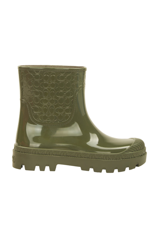 Coach Gummistiefel Size 37.5 Grün 