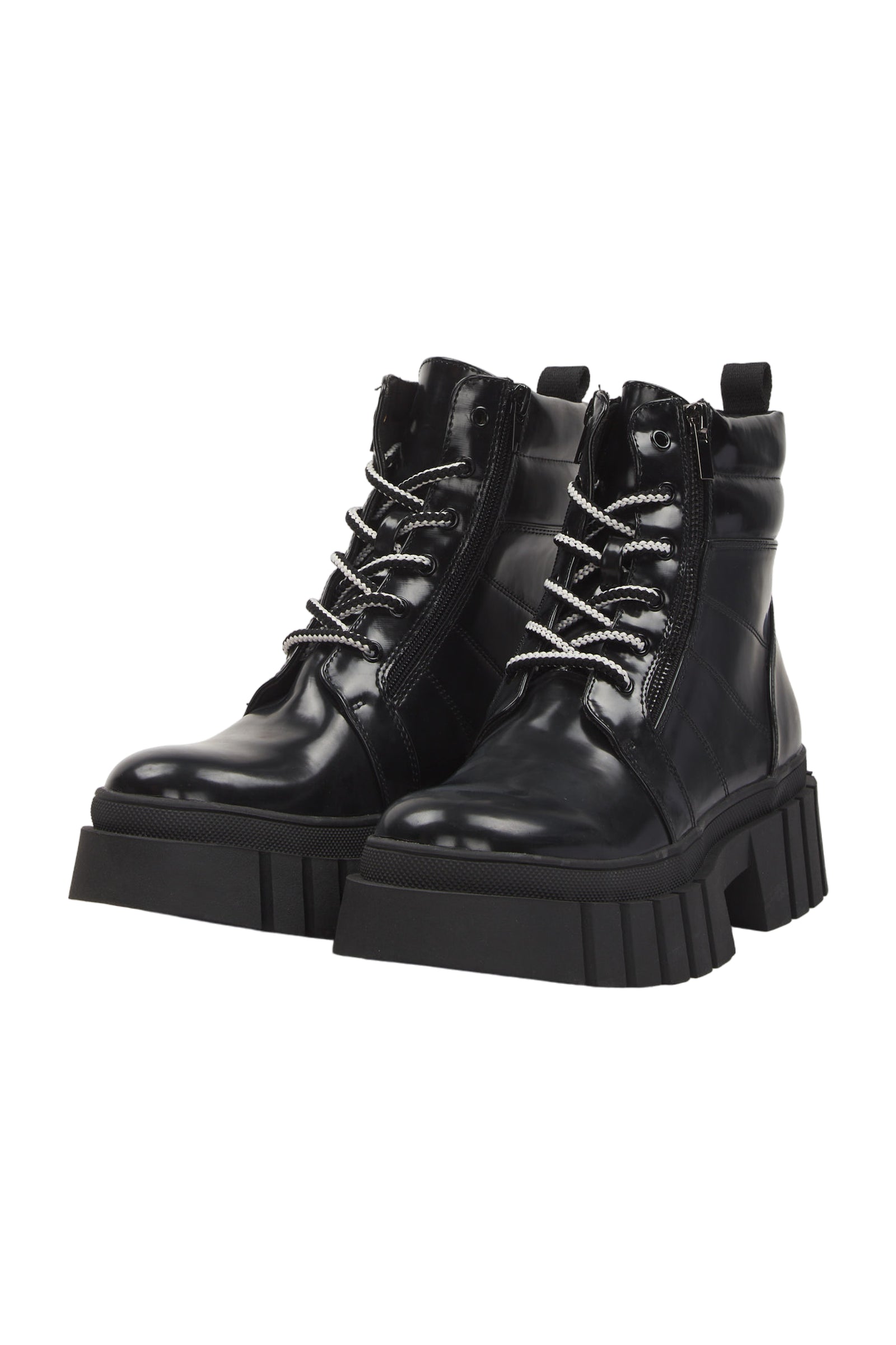 Steve Madden Schnürstiefeletten Size 39 Schwarz 