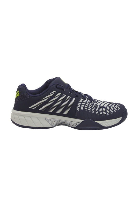 K-Swiss Hypercourt Supreme 2 Herren Tennisschuhe - Peacoat/Grau Violett/Limettengrün
