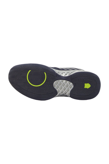 K-Swiss Hypercourt Supreme 2 Herren Tennisschuhe - Peacoat/Grau Violett/Limettengrün