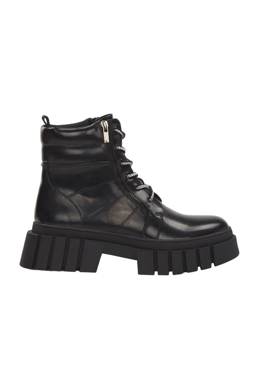 Steve Madden Schnürstiefeletten Size 40 Schwarz 