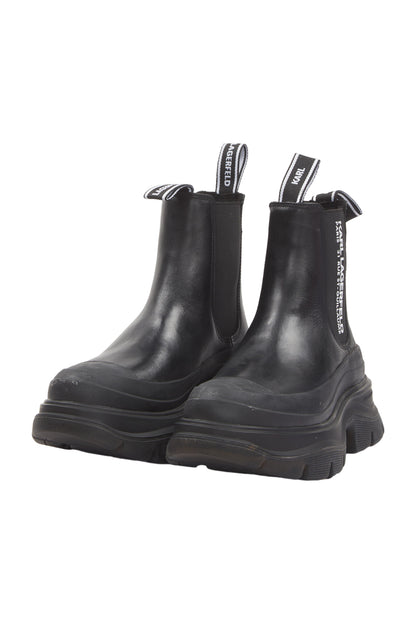 Karl Lagerfeld Ankle Boots Size 36 Schwarz 