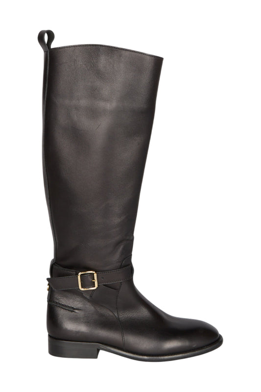 Ted Baker CLORETT Reitstiefel Size 37 Schwarz 