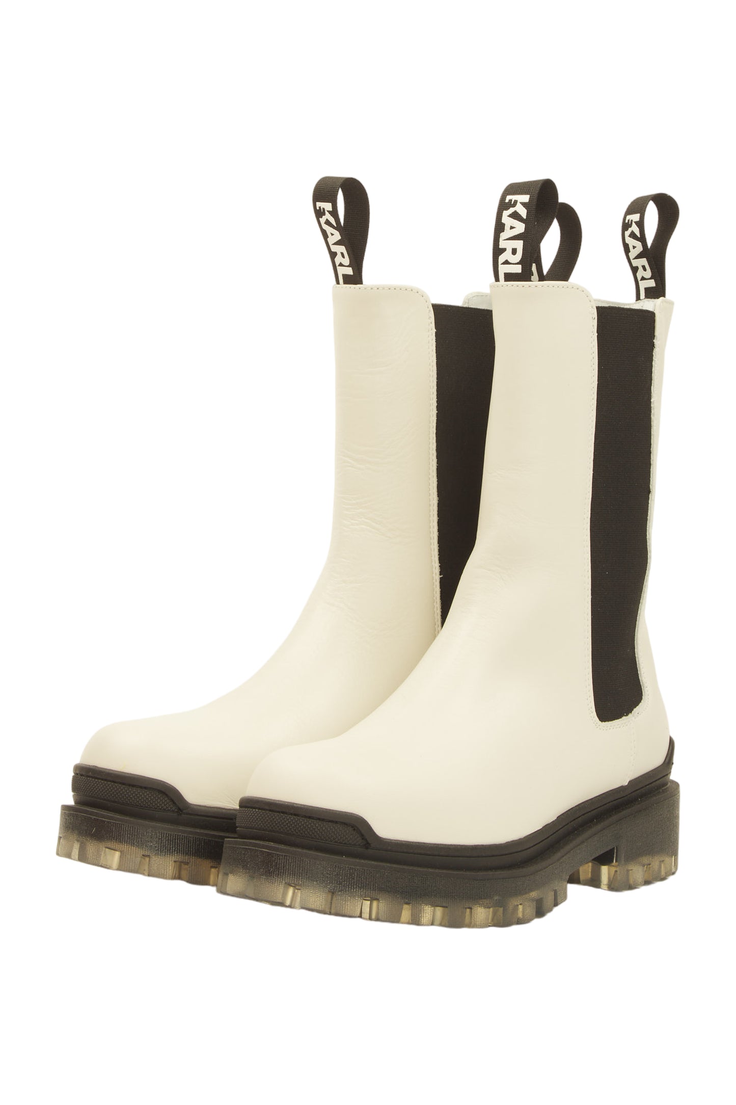 Karl Lagerfeld Stiefel Size 37 Weiß 