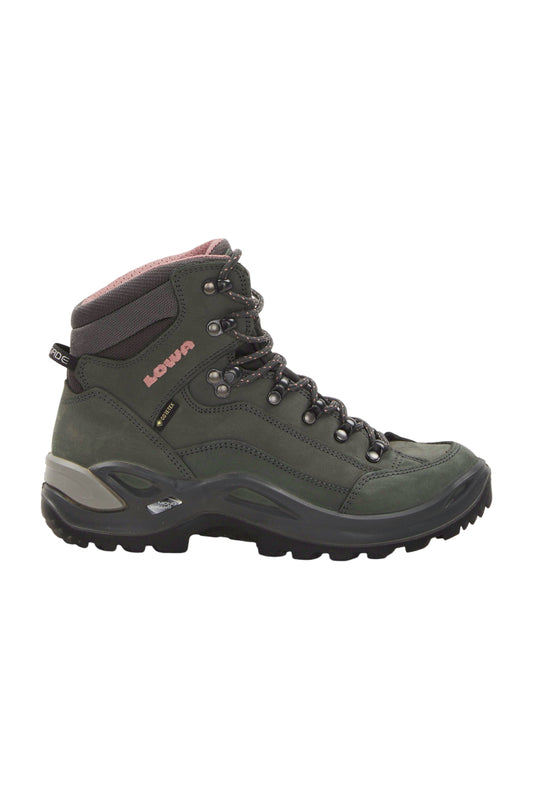 LOWA RENEGADE GTX MID Damen Wanderstiefel - Graphit Rose 