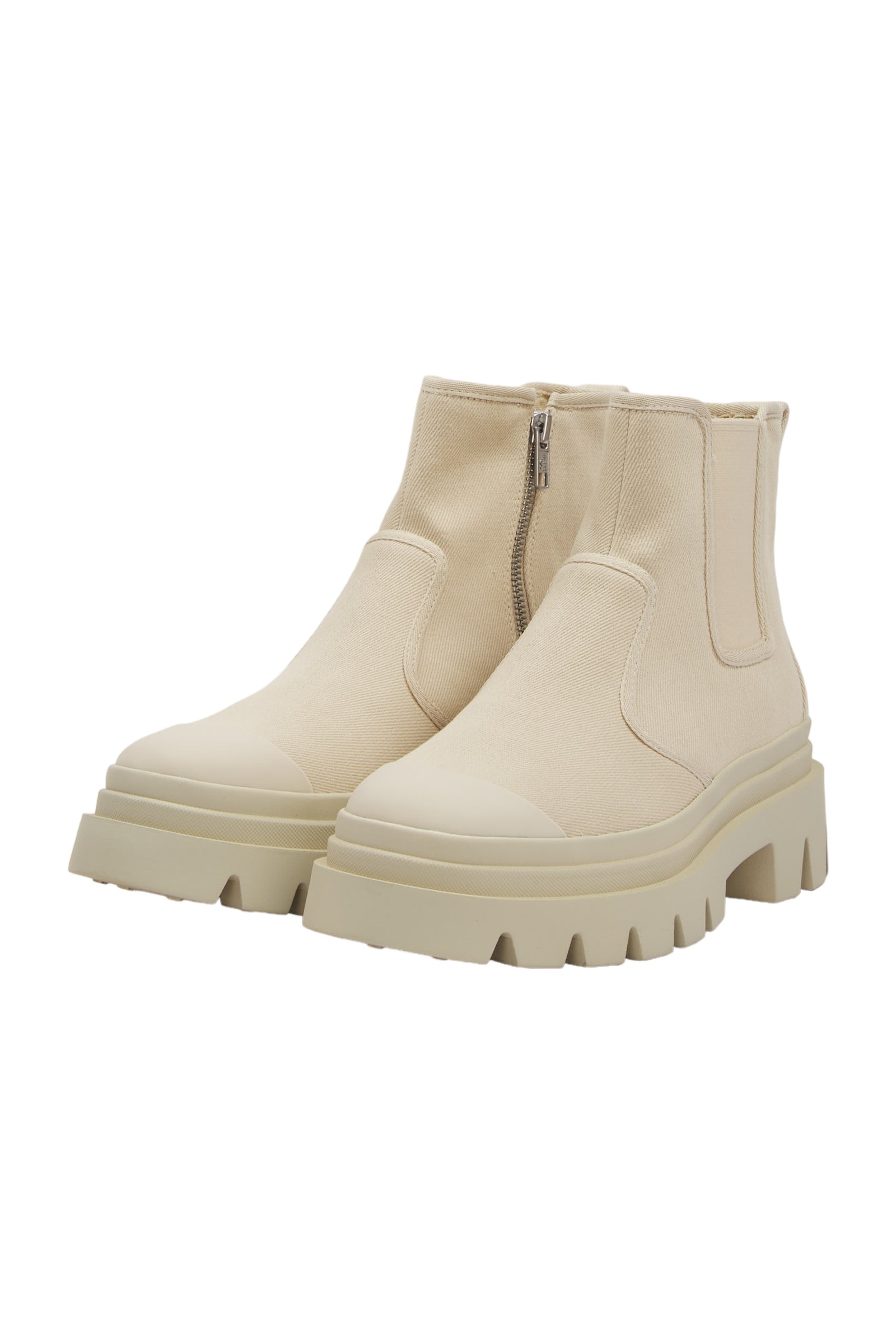 Ash Ankle Boots Size 39 Beige 