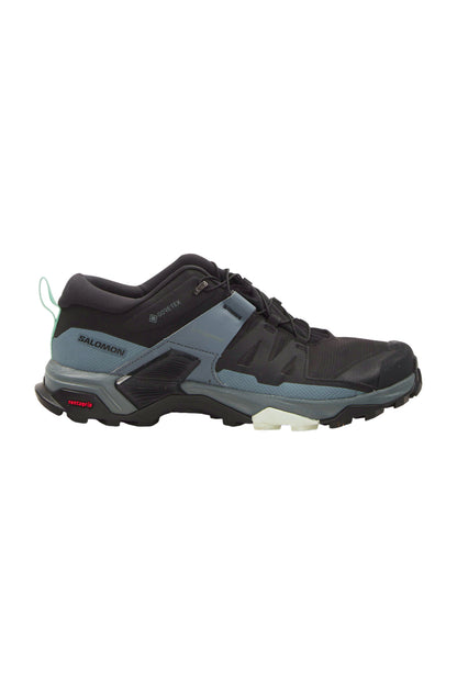 Salomon X Ultra 4 Gore-Tex Damen Wanderschuhe - Black/Stormy Weather/Opal Blue