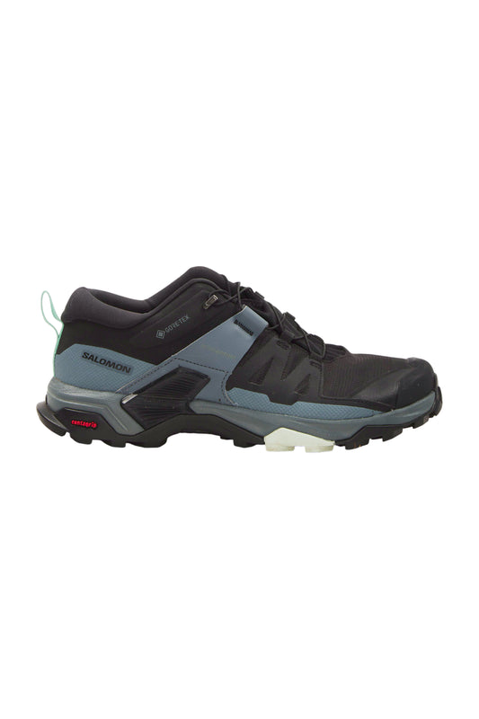 Salomon X Ultra 4 Gore-Tex Damen Wanderschuhe - Black/Stormy Weather/Opal Blue