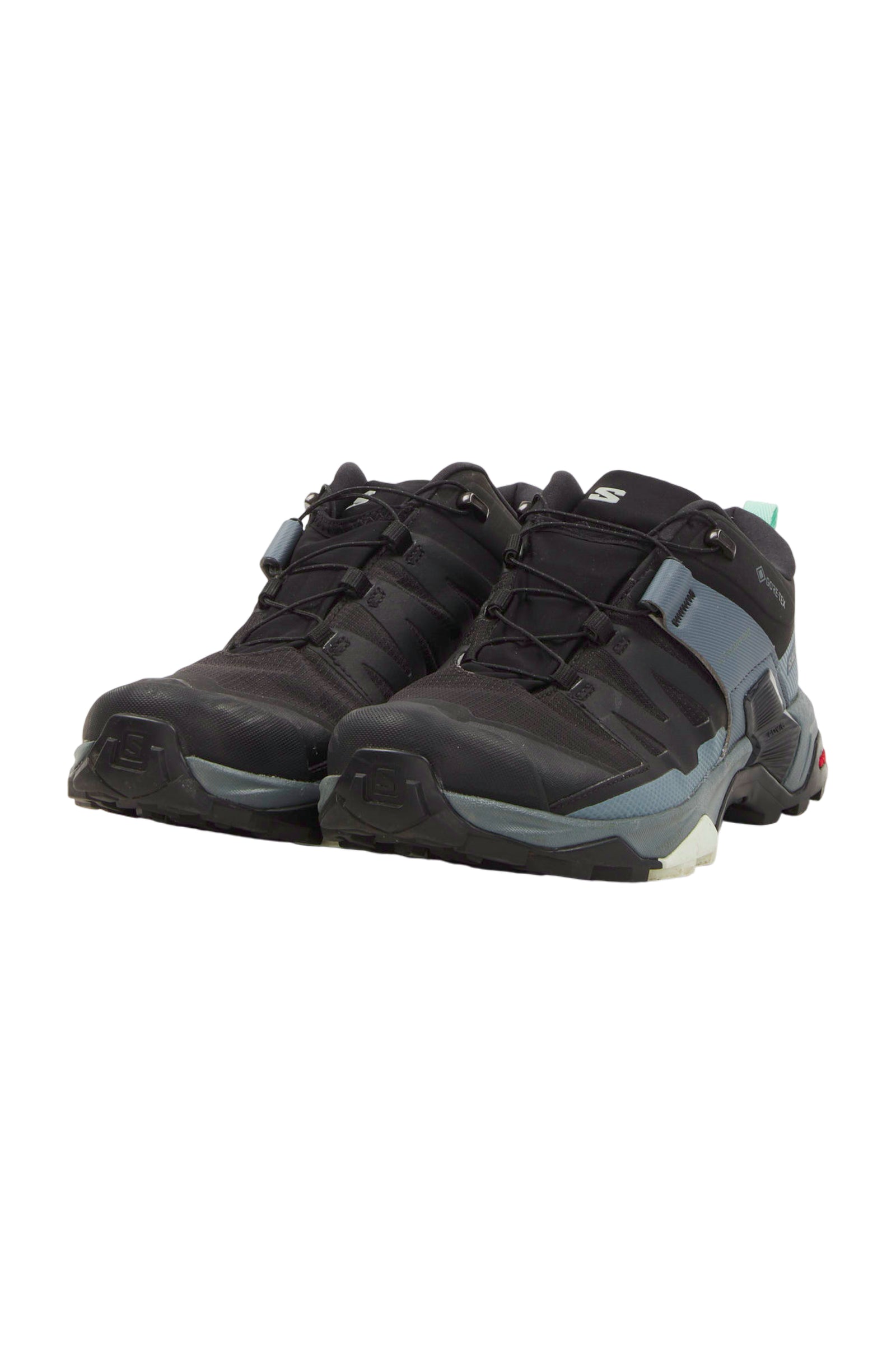 Salomon X Ultra 4 Gore-Tex Damen Wanderschuhe - Black/Stormy Weather/Opal Blue