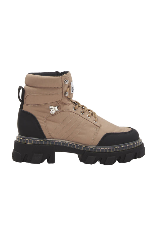 Ganni Schnürstiefeletten Size 39 Braun 