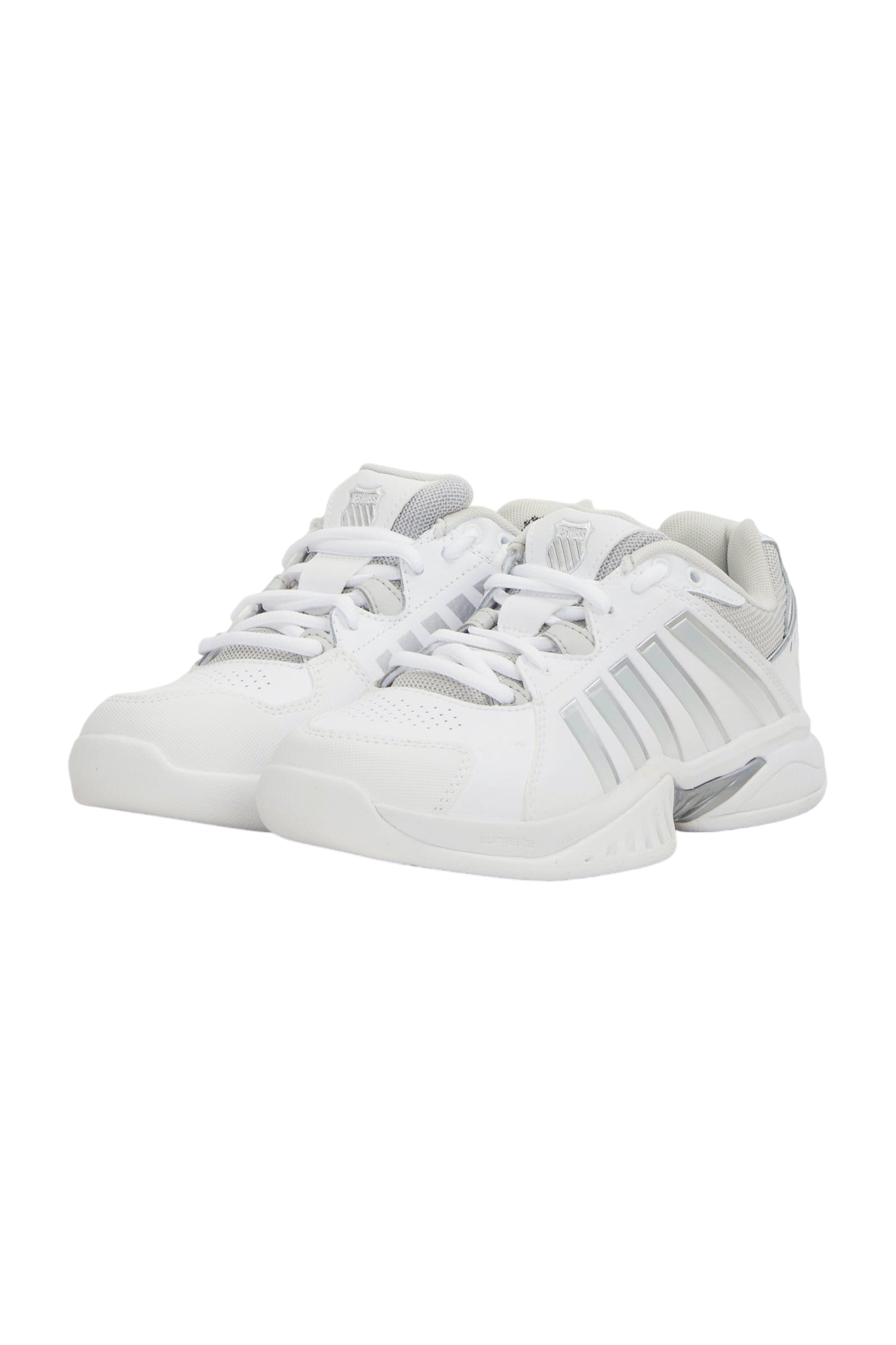 K-SWISS Receiver V Damen Tennisschuhe - Weiß/Silber