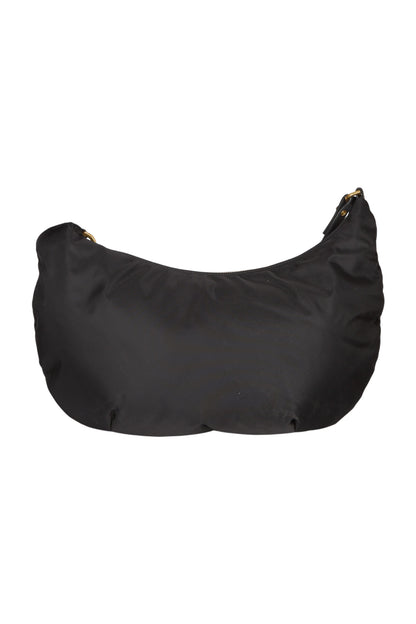 Off White Paperclip Hobo Nylon Handtasche One Size Schwarz