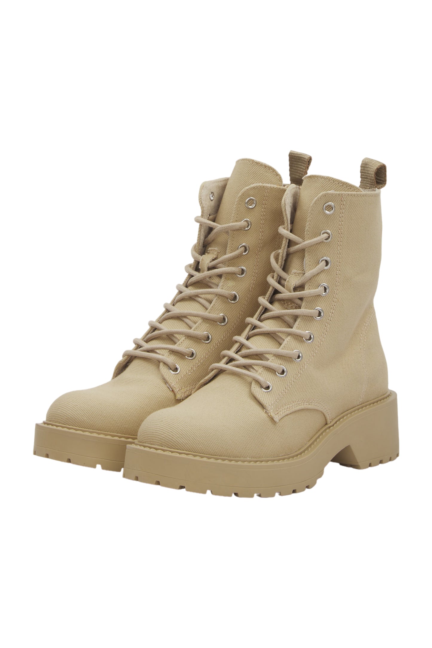 Steve Madden Schnürstiefeletten Size 38 Beige 