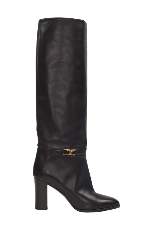 Celine Stiefel Size 36 Schwarz 