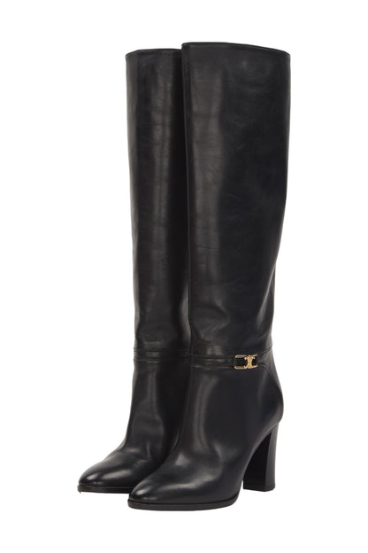 Celine Stiefel Size 36 Schwarz 