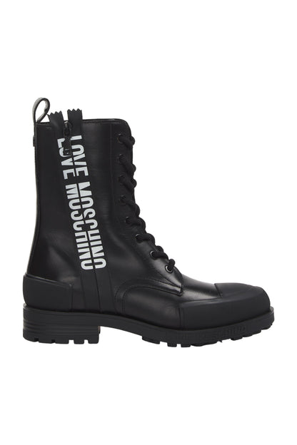 Love Moschino Schnürstiefeletten Size 38 Schwarz 
