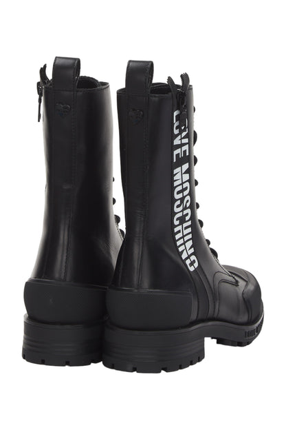 Love Moschino Schnürstiefeletten Size 38 Schwarz 