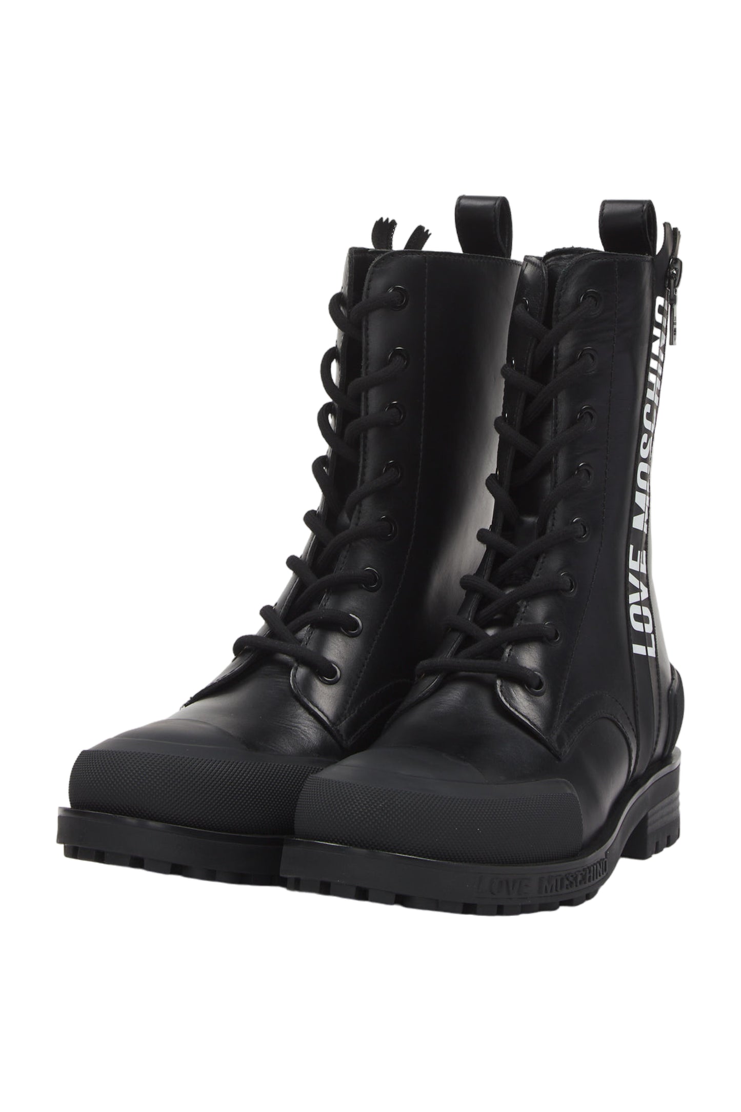 Love Moschino Schnürstiefeletten Size 38 Schwarz 