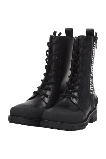 Love Moschino Schnürstiefeletten Size 38 Schwarz 