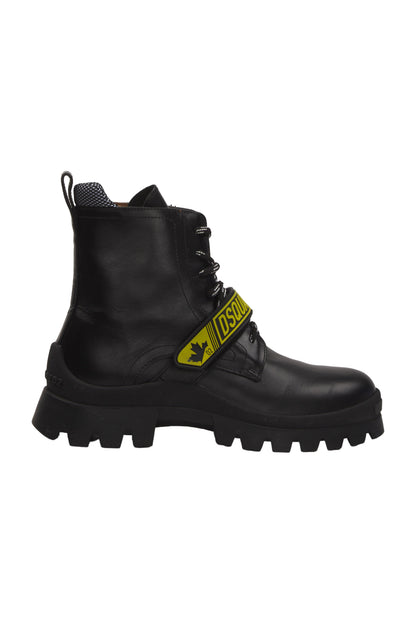 Dsquared Schnürstiefeletten Size 40 Schwarz 