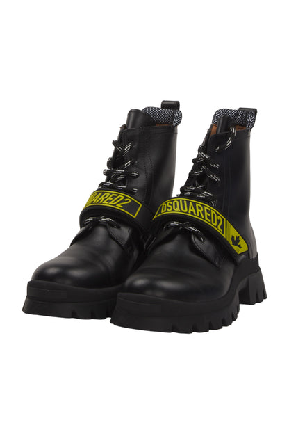 Dsquared Schnürstiefeletten Size 40 Schwarz 
