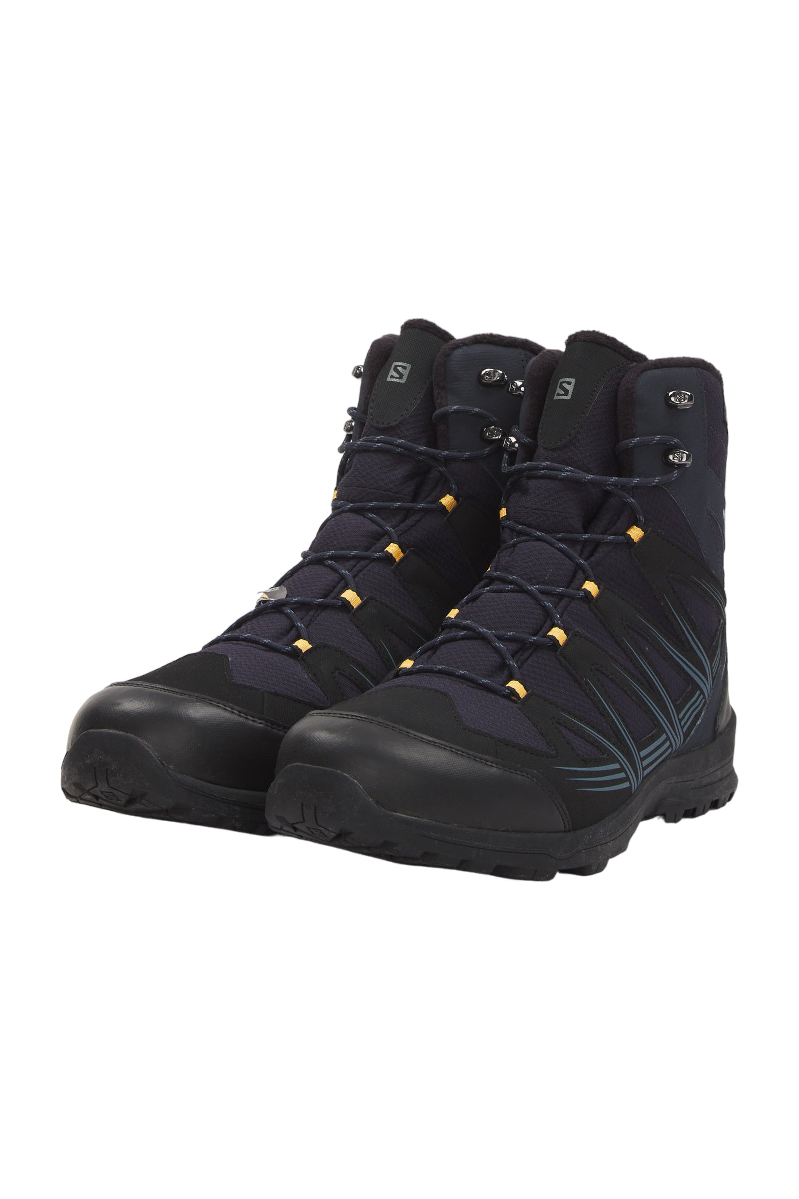 Salomon Woodsen 2 TS CSWP Herren Winterschuhe - Schwarz/Dunkelblau/Blau